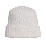 Watch Cap Beanie WHITE