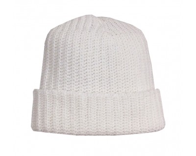 Watch Cap Beanie WHITE