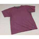 Short Sleeve Crew Eggplant