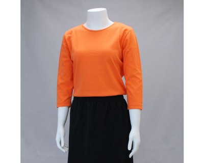 Boat Neck Orange