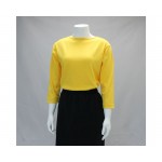 Boat Neck Yellow