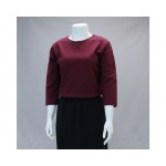 Boat Neck Burgundy