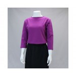 Boat Neck Plum