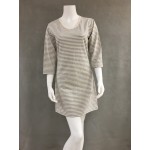 Wms Fine Gauge Dress Natural/Smokey