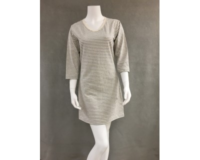 Wms Fine Gauge Dress Natural/Smokey