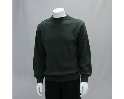 Mens Rib Crew Loden