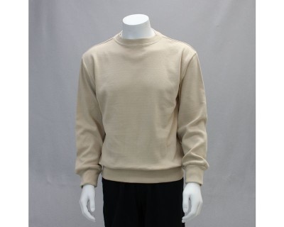 Mens Rib Crew Natural