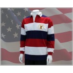 Mns Patriotic Rugby Red White Navy