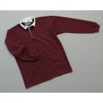 Mns Solid Rugby Burgundy