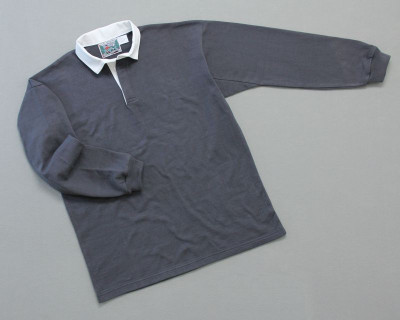 Men's Solid Rugby Charcoal Men's Solid Rugby Charcoal